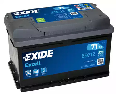 EB712 EXIDE Аккумулятор